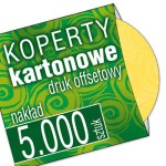 Koperty kartonowe - pakiet 5.000 szt.