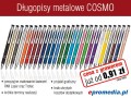 Długopisy Cosmo z grawerem - kolorystyka