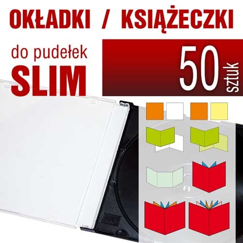 druk okładek i książeczek do pudełka SLIM - od 2 do 24 stron