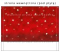 Płyty z kolędami w pudełku CD-BOX - inlay strona wewnętrzna (pod płytą) - wzór BK-293