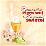 Koperta kartonowa - Pierwsza Komunia Święta - wzór PK 6009