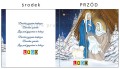 Płyty z kolędami w pudełku CD-BOX - okładka - wzór BK-057