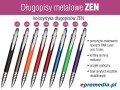 Długopisy metalowe ZEN z grawerem - dostępna kolorystyka