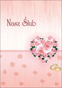 Okładki do pudełka DVD - Ślub, Wesele - wzór SL 7002