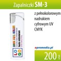 zapalniczki SM-3 z nadrukiem pełnokolorowym CMYK 