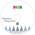 Płyty z kolędami w pudełku CD-BOX - nadruk na płycie - wzór BK-061