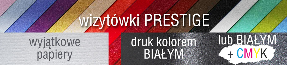 wizytówki prestige